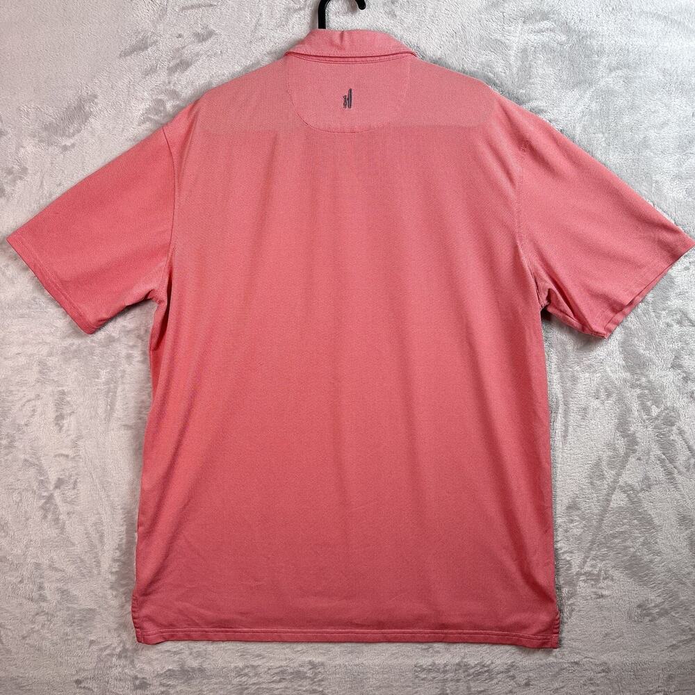 Johnnie O Men’s Shirt Polo Large Red Beachy Surf Summer Golf Comfort Collared - Picture 12 of 16